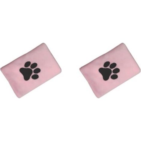 Hundehandtücher 2er-Pack Besonders saugfähig für Hunde und Katzen Graue schnelltrocknende Mikrofaserhandtücher für Haustiere Handtücher für Hunde 50 (1/5)