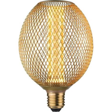 Paulmann LED Leuchtmittel Metallic Glow E27 4,2W messing Leuchtmittel (1/4)