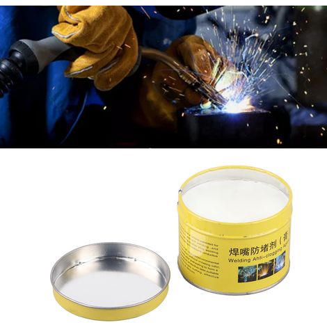 Une boîte de gel anti-éclaboussures écologique pour buses de soudage, gel pour buses Mig, pâte anti-colmatage pour embouts de soudage, type A. (1/5)