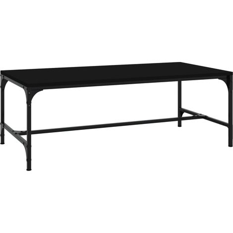 Maison Exclusive - Couchtisch Schwarz 100x50x35 cm Holzwerkstoff