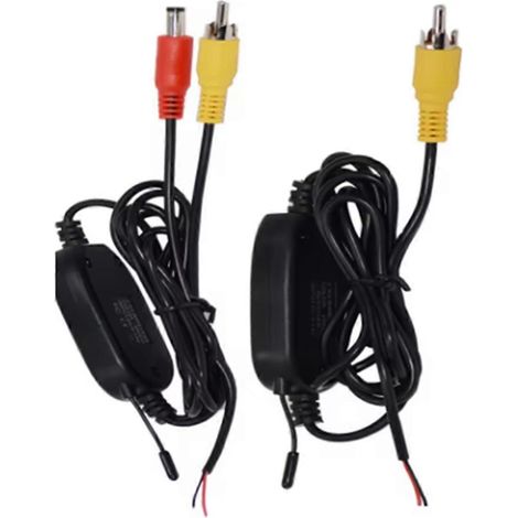 Émetteur vidéo RCA sans fil 2,4 GHz pour caméra de voiture (1/4)