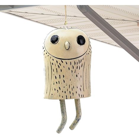 Carillons éoliens bruyants en résine, faits main, en forme d'animaux, cloches décoratives pour patio, balcon, pelouse, maison (1/5)
