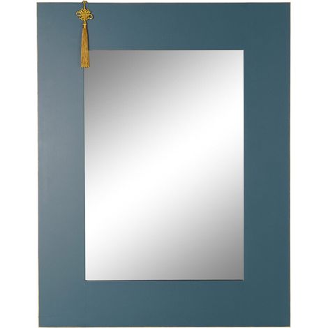 DKD Home Decor Miroir mural bleu rouge 70x90 cm (1/3)