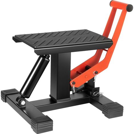 Elevador Moto, Caballete Coche Soporte Elevador para Motocross, Enduro, Trial, Motocross, Motocross, hasta 150 kg, Ayuda de Elevación, para Motocross, Supermoto, Enduro, Cross Trail