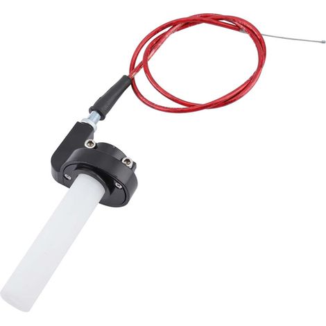 Puño del acelerador, rotación rápida, cable de control, manillar de motocicleta, 70-250 cc (1/5)