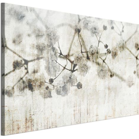 Cuadro sobre lienzo italiano de 90 x 60 cm - estilo escandinavo - flores Cuadro sobre lienzo italiano de 120 x 80 cm - estilo escandinavo - flores (1/5)