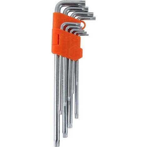 Llaves Torx T10/50 pz.9 con agujero Cv Longitud Alta 05326