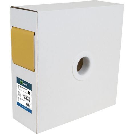 Papier abrasif en rouleau à dos mousse - Radix - Pro - 25 m x 114 mm - P150 (1/2)