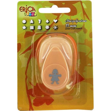 Mini Perforateur Fantaisie Fillette 15Mm - Erica