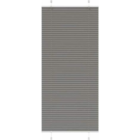 4015107 Store plissé anthracite 90x200 cm largeur du tissu 89,4 cm (1/5)
