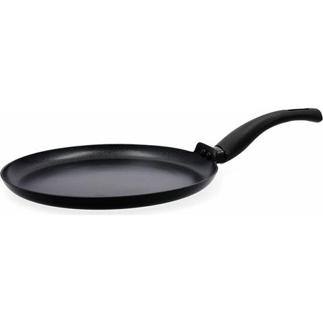 Padella per Crêpe Quid Hydra Nero Metallo (28 cm)