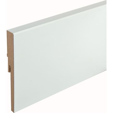 MCL PLINTHE BLANCHE DROITE 75 MM