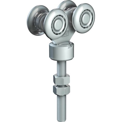 OMGE 79 CARRELLO A 4 RUOTE D 38 PERN GIR P 220 KG- 1,0 pz