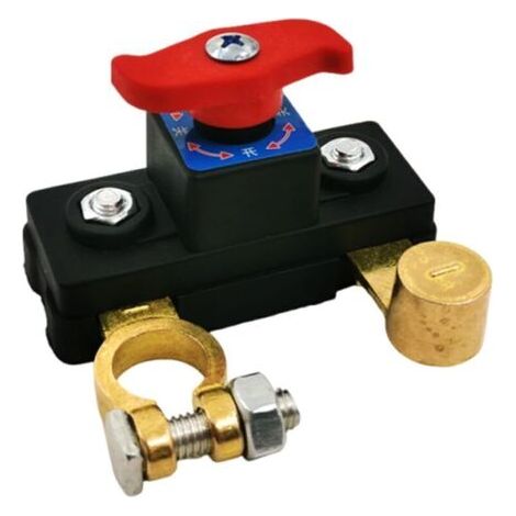 Bardusch-Coupe Circuit Batterie, Interrupteur À Lame Disjoncteur De Batterie, Contrôle De Déconnexion De Batteries De Voiture, Disjoncteur Batteries 12V 24V (1/5)