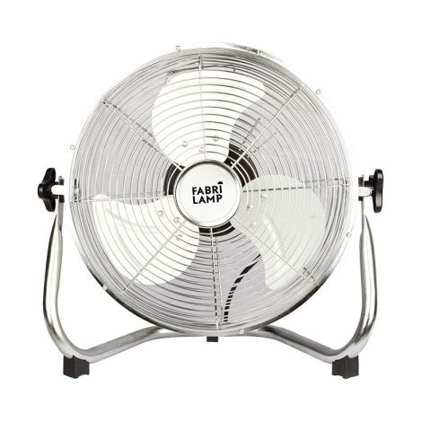 FABRILAMP Ventilatore industriale Libis 60w Cromo 40d 3 Velocità 44x48,5x27,5 Cm (1/2)