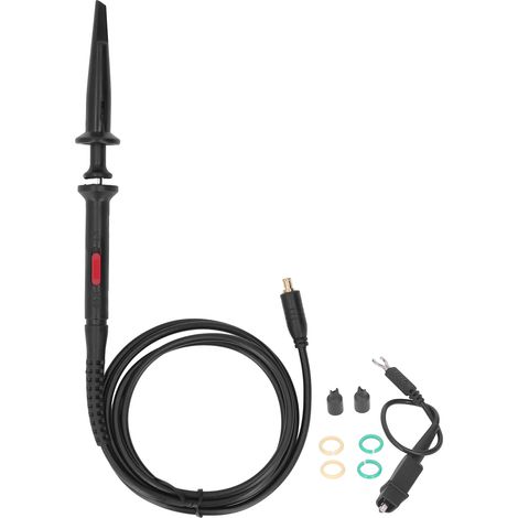 Oscilloscope Probe Kit Adjustable Probe Testing Clip Identification Rings Set for DS211 DS212