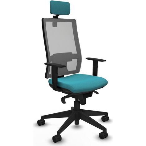Piqueras y Crespo Horna Chaise de bureau turquoise (1/3)