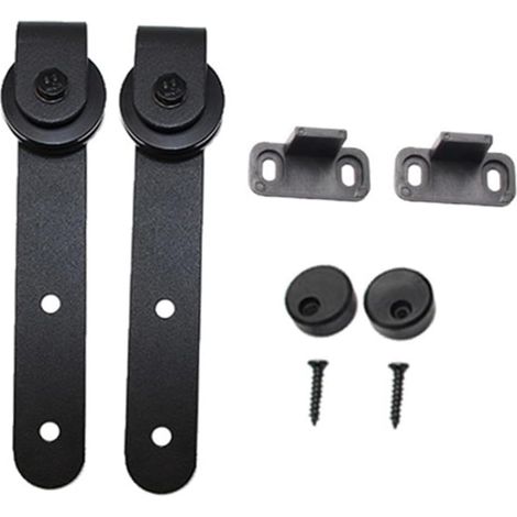 Guide de sol pour porte coulissante acier carbone (1/5)