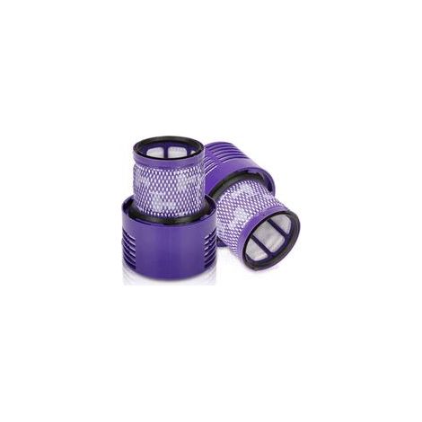 Rwoythk – Lot de 2 filtres pour aspirateur Dyson V10 SV12 – Lavables et réutilisables – Matériaux respectueux de l'environnement – Remplace la pièce 969082-01 (1/5)