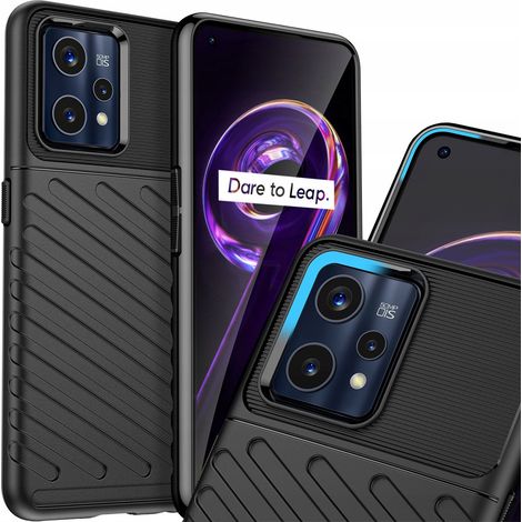 Thunder Case Flexible Schutzhülle für Realme 9 Pro + (9 Pro Plus) Schwarz (1/5)