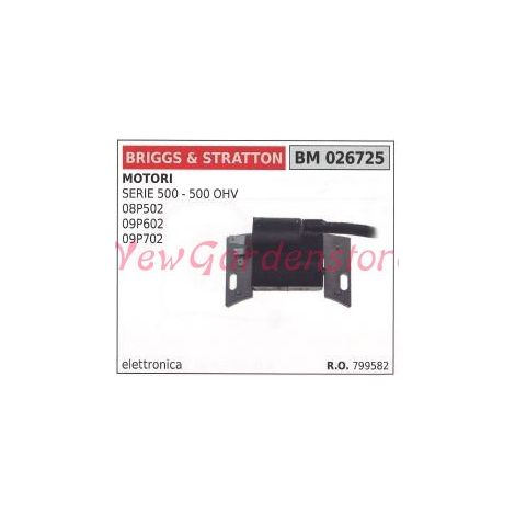 Bobina de encendido Briggs 500 ohv 08p502 09p602 09p702 cortacéspedes