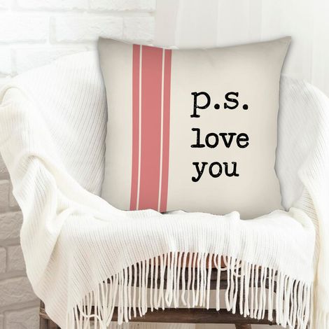 Housses de coussin en polyester résistante inaltérable pour décoration de maison et de chambre à coucher de la saint-valentin