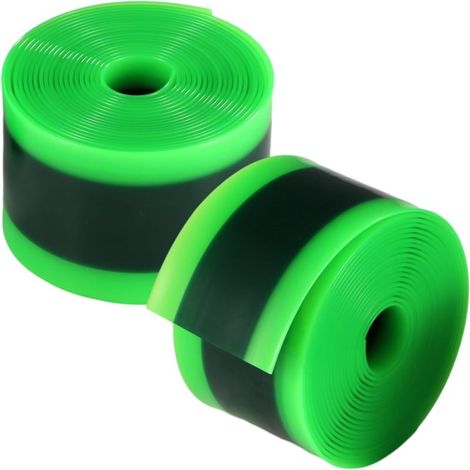 Protection anti-crevaison en TPU (2 rouleaux) pour pneus de vélo de route et VTT, compatible avec les pneus de 12 à 29 pouces (1,5 à 2 pouces), résistante aux pointes en verre et autres rayures vertes (1/5)