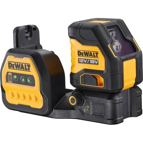 DeWALT Kreuzlinien-Laser DCE088NG18, Grün, 18V ohne Akku und Ladegerät