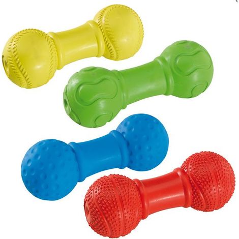 Osso Rubber Gioco Sonoro in Gomma Dura per Cani, da Ferplast