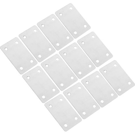 gerade Platten mit 4 Löchern aus Edelstahl für zusätzliche
