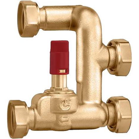 Caleffi Bypass Set für Festwert Temperaturregeleinheit DN25 Artnr. 182001