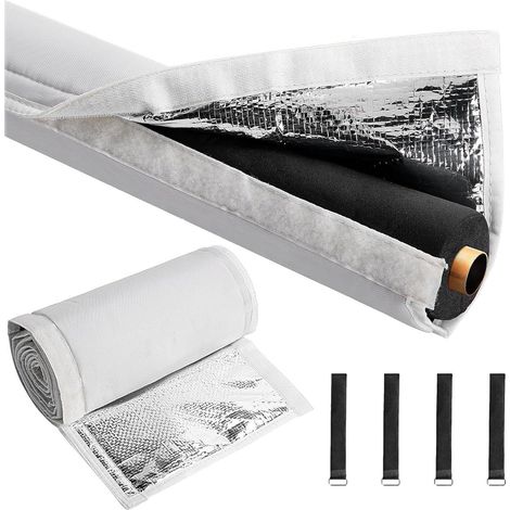 183 x 26 CM Couverture isolante 3 couches climatiseurs cuivre Couverture 600 D l isolation tuyaux climatisation enveloppe (1/4)