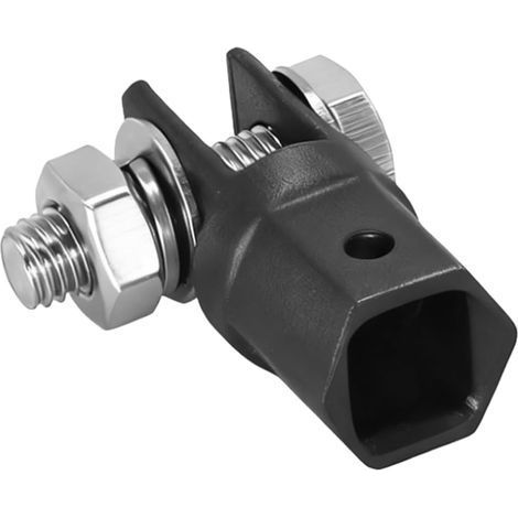 Adaptateur de perceuse à ciseaux de voiture de 1,27 cm, adaptateur de perceuse de véhicule pour entraînement de 1,27 cm, perceuses à percussion/cliquet ou clé à percussion de 13/16 (1/5)