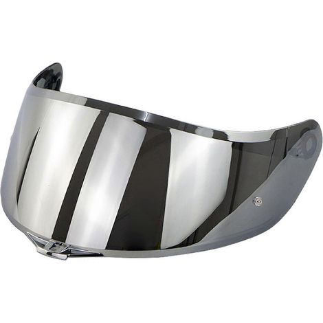 Visière teintée pour casques K1, K1S, K3SV, K5 et K5S. Lentille de sécurité haute résistance aux impacts. Idéale pour les journées circuit et la compétition. Finition argentée. (1/5)