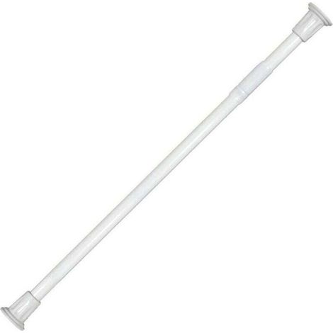 YMYNY Tringle à rideau de douche télescopique extensible de 110 à 200 cm -