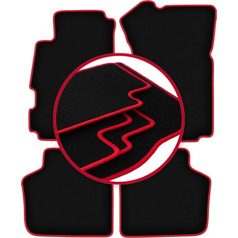 Tappetini auto CARLUX-RED per: Honda Legend II berlina (1991-1996) (1/5)