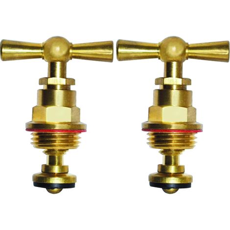 Dichtung für Wasserhahnkopf – 2er-Pack – Verstärkter Gummi – Gewinde 15x21 – Sanitärinstallationen für Haus und Garten – 1/2 Zoll (1/3)