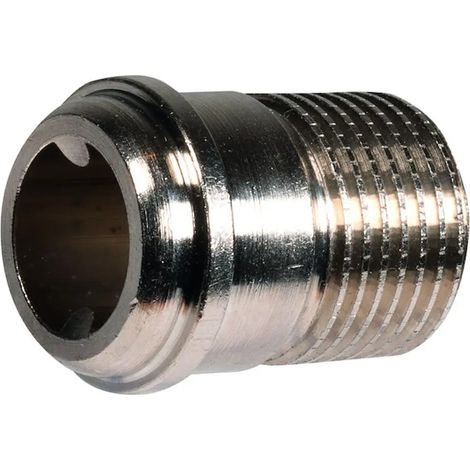 Resideo Douille filetée VA5200B longueur normale, conique, laiton nickelé 1/2 ", VA5200B015