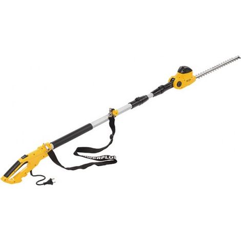 Cortasetos electrico 750w telescopico espada 51cm POWERPLUS