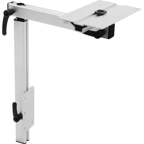 Pied de Table Télescopique, Haute Résistance, Hauteur Réglable, Argent (1/2)
