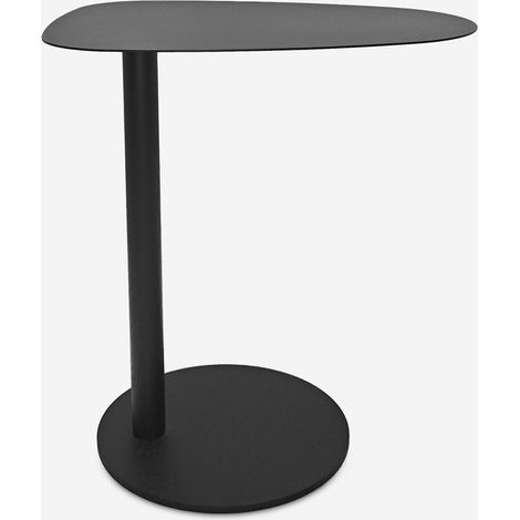 Tavolino basso nero da caffè salotto design moderno contemporaneo Javel