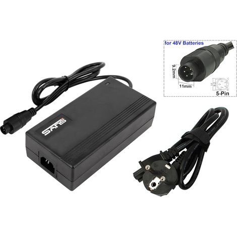 PowerSmart Chargeur 2A 54,6V compatible avec les batteries Phylion Joycube 48V et connecteur à 5 broches (1/5)