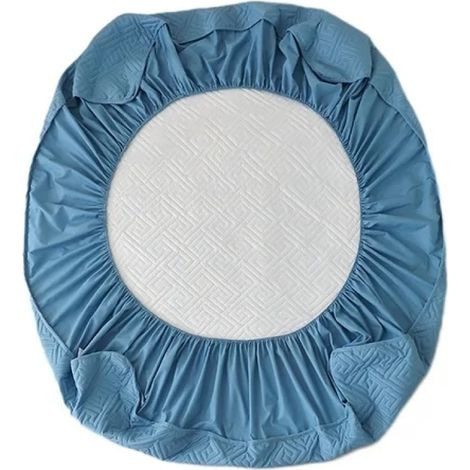 1 Protège-matelas,Imperméable,Coton épaissi,Respirant,Reine 180x220cm (1/5)