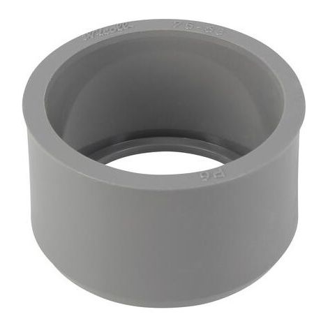 Reducción incorporada de 75 mm macho, 63 mm hembra.