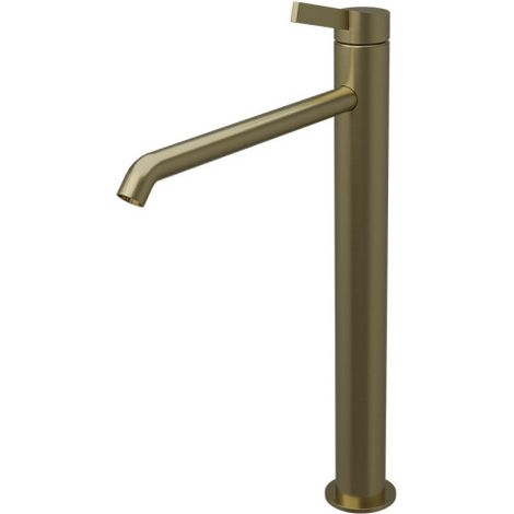 Mitigeur Lavabo Haut Inox Or Brosse Pvd - CRISTINA ONDYNA PA22296I