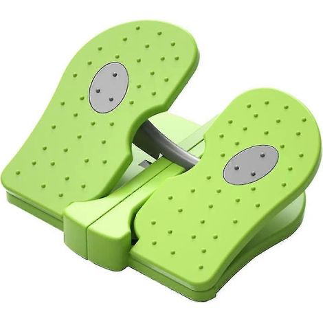 Mini stepper sous bureau, appareil de fitness pliable à pédales vertes Zzj