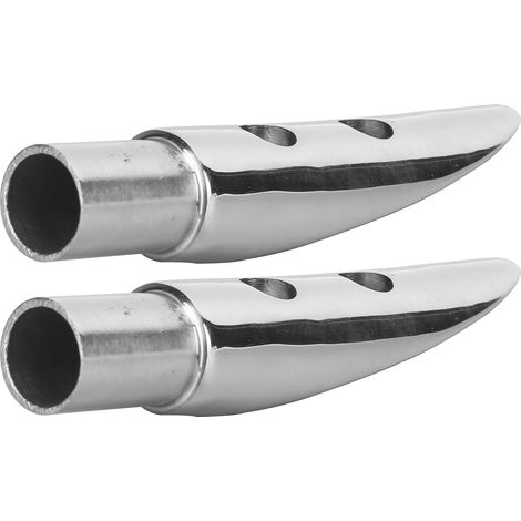 Support de garde-corps d'extrémité de main courante, accessoire en acier inoxydable 316 pour bateau marin, Tube de 7/8 pouces, 2 pièces (1/5)