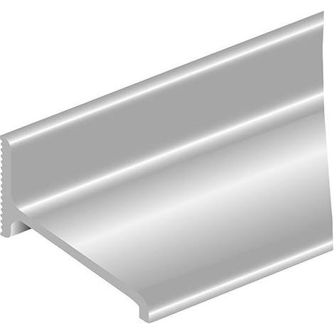 ALD-A Conexiones de agua para atornillar el aluminio plateado L2000. Sh. 12. ext. 25