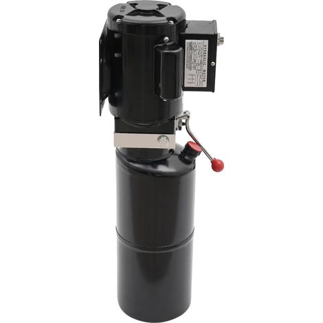 Unité de puissance hydraulique, moteur de 2,2 kW, réservoir de 10,6 Qt, noir (1/2)