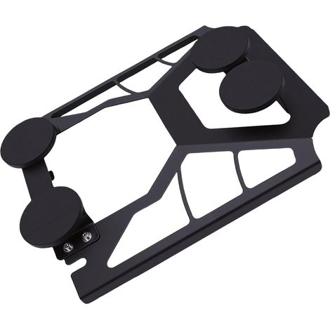 Kit de Montage Magnétique, Support d'antenne Parabolique en Acier allié, Support de Montage de Véhicule Réglable avec Aimants et Pieds Haute Résistance, Idéal pour les Voyages à Grande (1/4)